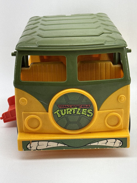 Playmates Toys Party Wagon Vehicle Teenage Mutant Ninja Turtles Green/Yellow Van