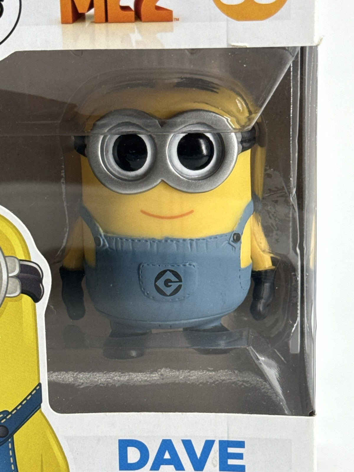 Funko Pop Dave 36 Despicable Me 2 Minion Vinyl Figure Displayed w Box Illuminati