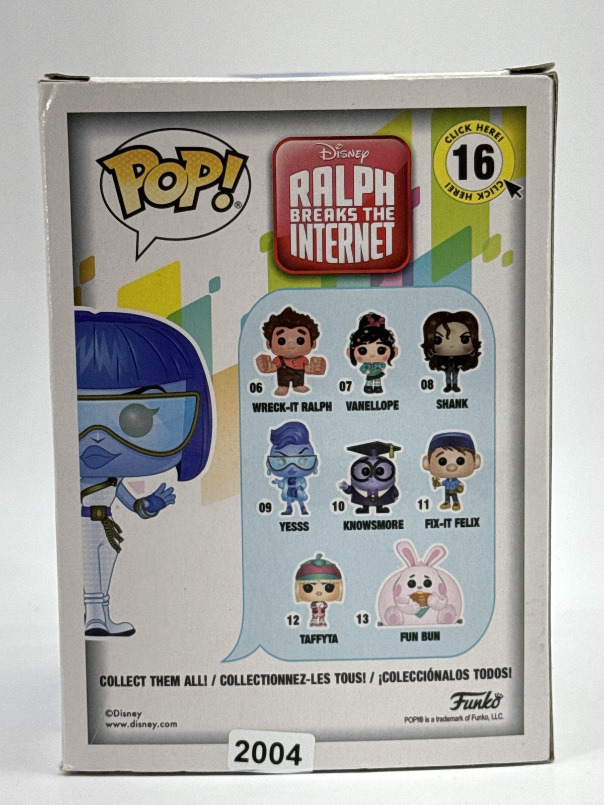 Funko Pop Disney Ralph Breaks The Internet Yesss Amazon Exclusive Vinyl Figure
