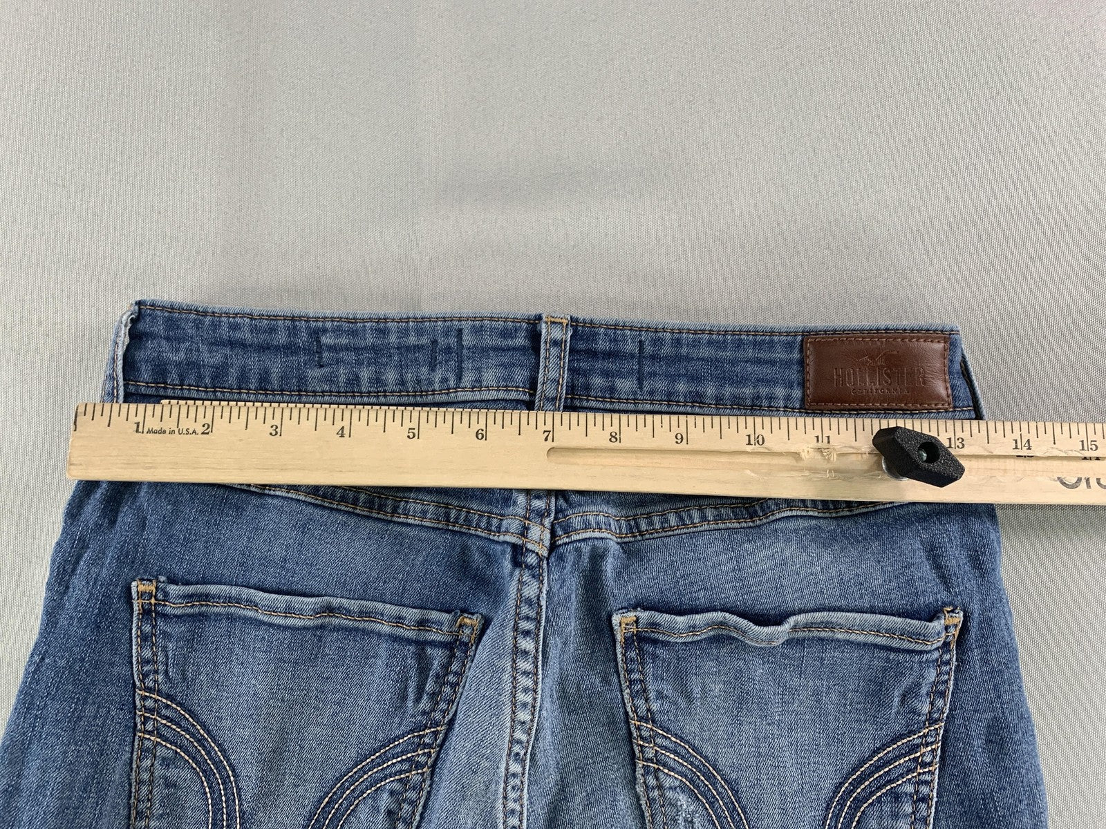 Hollister Jeans Womens 27 Ultra High Rise Distressed Skinny Denim Stretch Classi