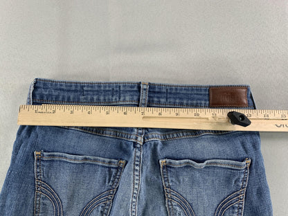 Hollister Jeans Womens 27 Ultra High Rise Distressed Skinny Denim Stretch Classi