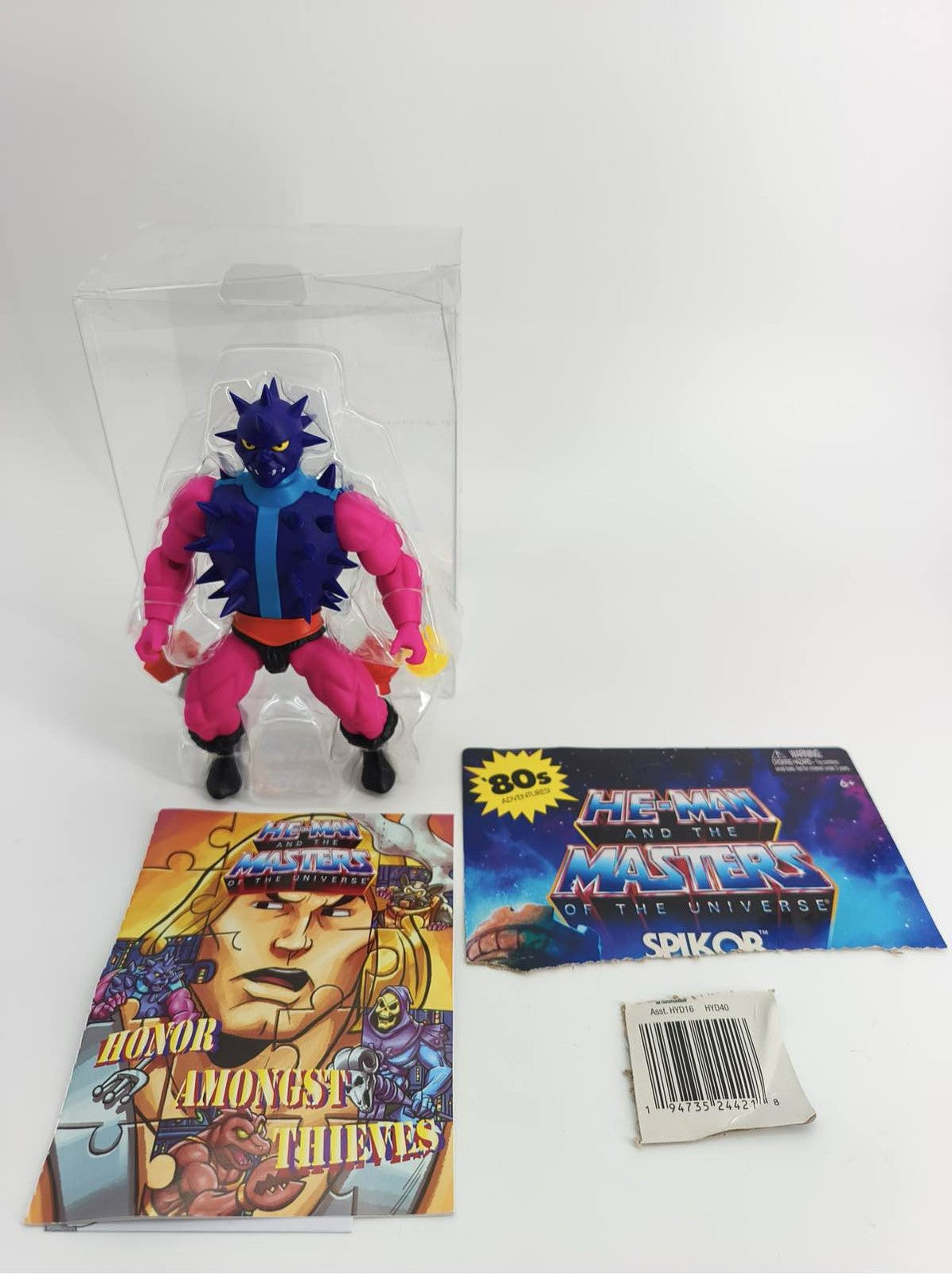 Spikor MOTU Origins Mattel 2022 Figure He-Man Honor Amongst Thieves Comic Loose