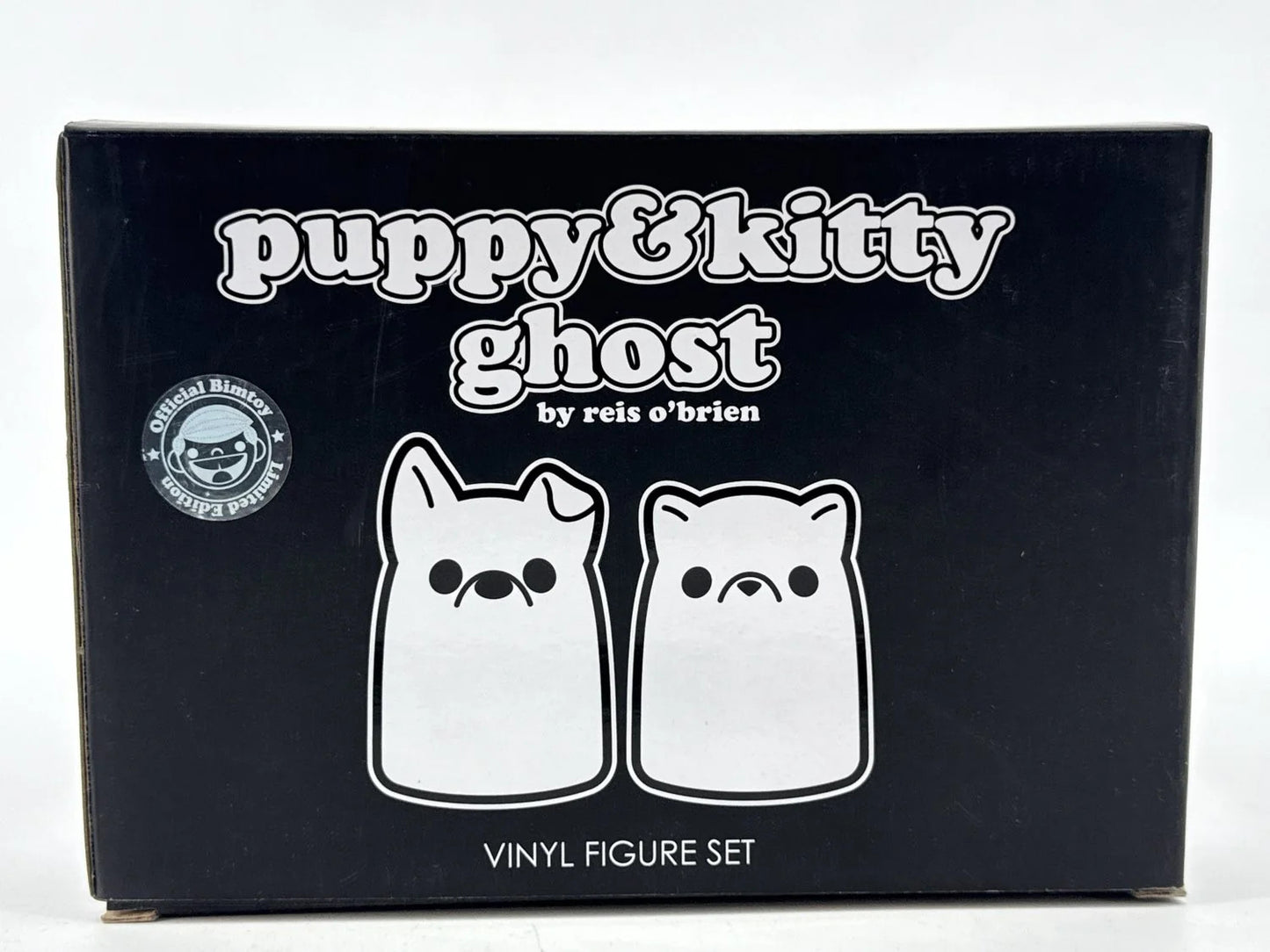Bimtoy Tiny Ghost Puppy amp Kitty Vinyl by Reis O' Brien Unbranded Oapos