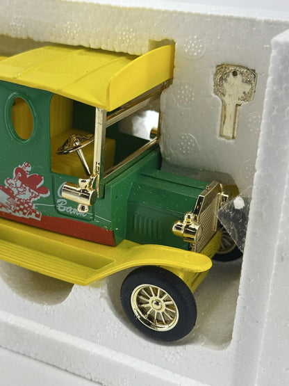 Golden Wheel Mountain Dew Tanker Coin Bank Model T w/ Key Apparel Clothing New