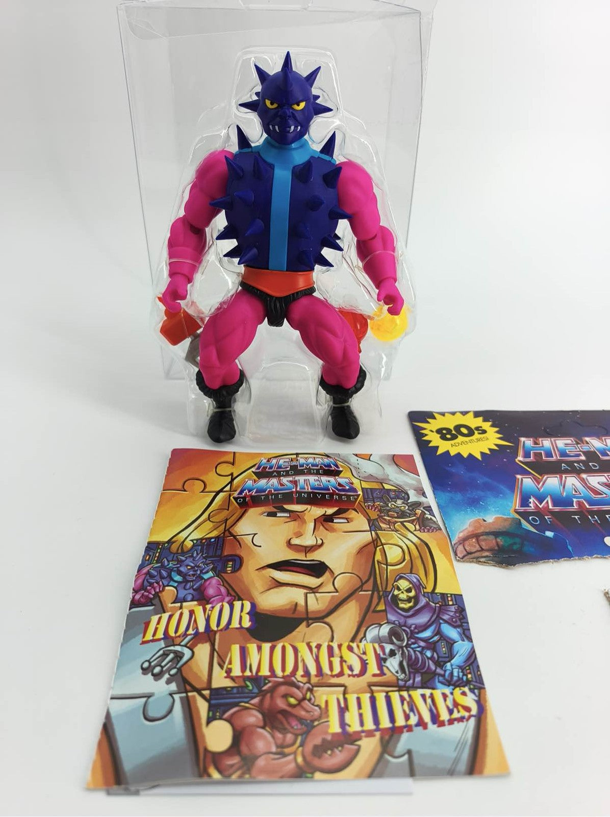 Spikor MOTU Origins Mattel 2022 Figure He-Man Honor Amongst Thieves Comic Loose