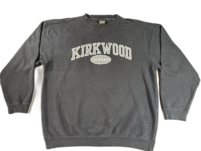 Ouray Sportswear California Kirkwood Sweatshirt XL Black Cotton Pullover Men