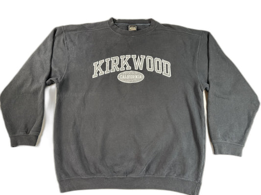 Ouray Sportswear California Kirkwood Sweatshirt XL Black Cotton Pullover Men