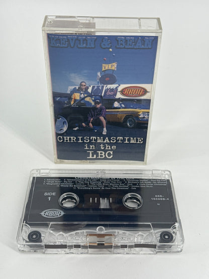 Kevin & Bean Christmastime LBC KROQ 90s Cassette Tape Rare Clear Shell Alt Xmas