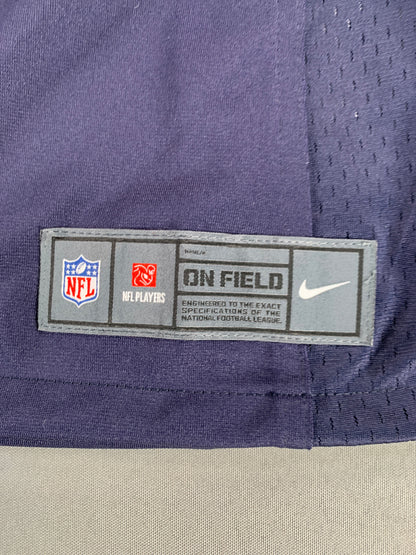 Nike Bears Trubisky Jersey Small NFL On Field #10 100 GSH Navy Blue Orange NWT