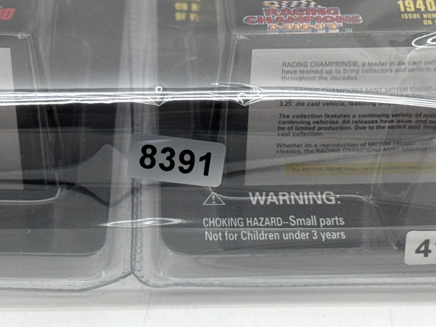 Racing Champions Mint Ford Motor Trend P/U Black Metal Die Cast Limited 148