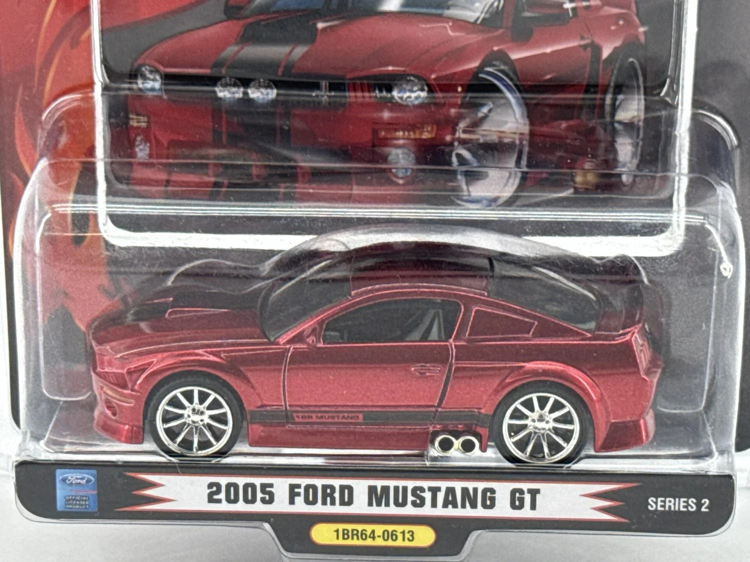 Promarkco Badd Ride 05 Ford Mustang GT Red 1:64 Series 2 Diecast Car Model 164