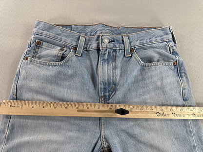 Levi's 510 Straight Jeans 30 Unisex Light Wash Denim Vintage Leg Made in