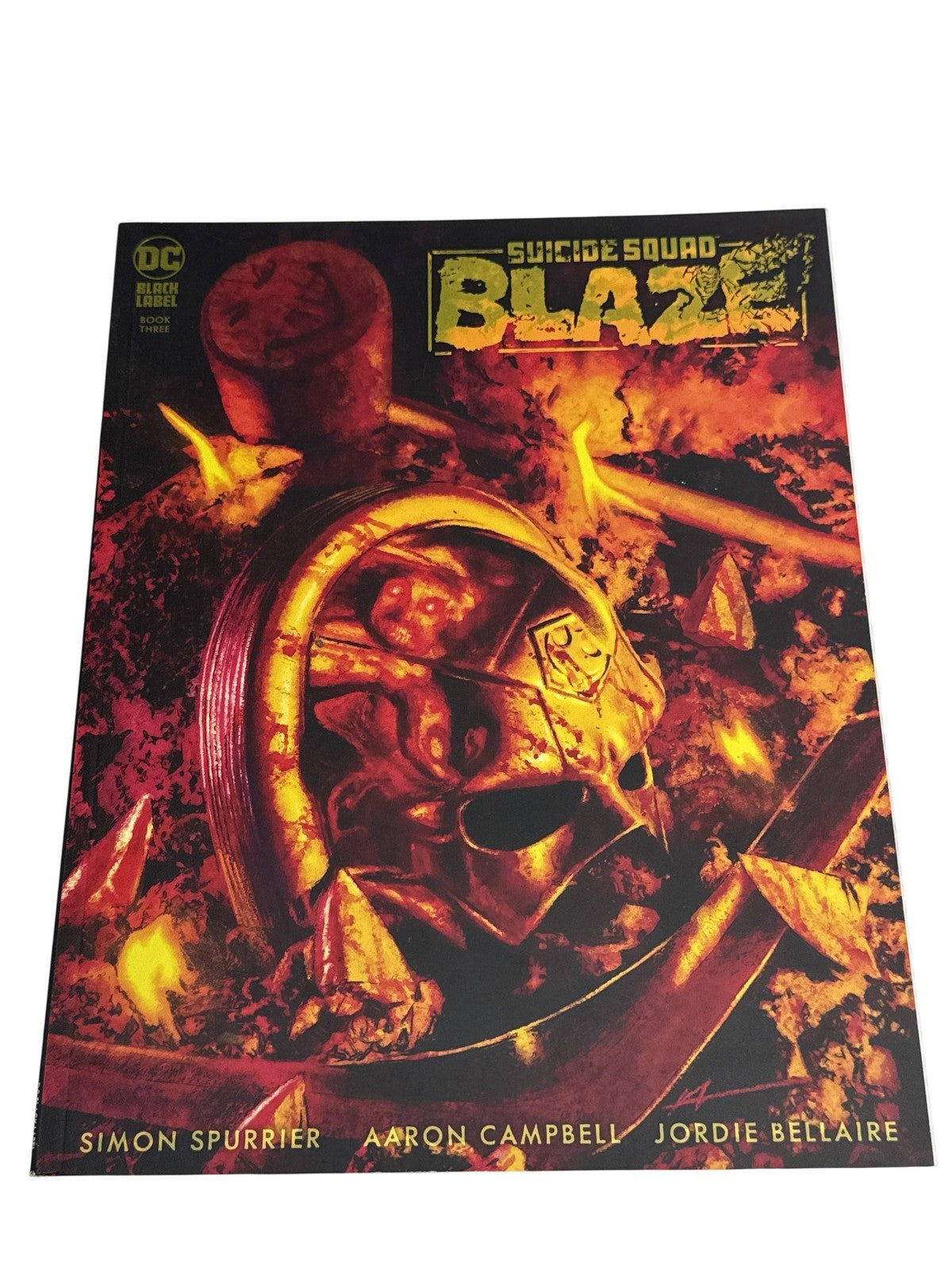DC Comics Suicide Squad Blaze Book Three Black Label 2022 Comic Harley Quinn
