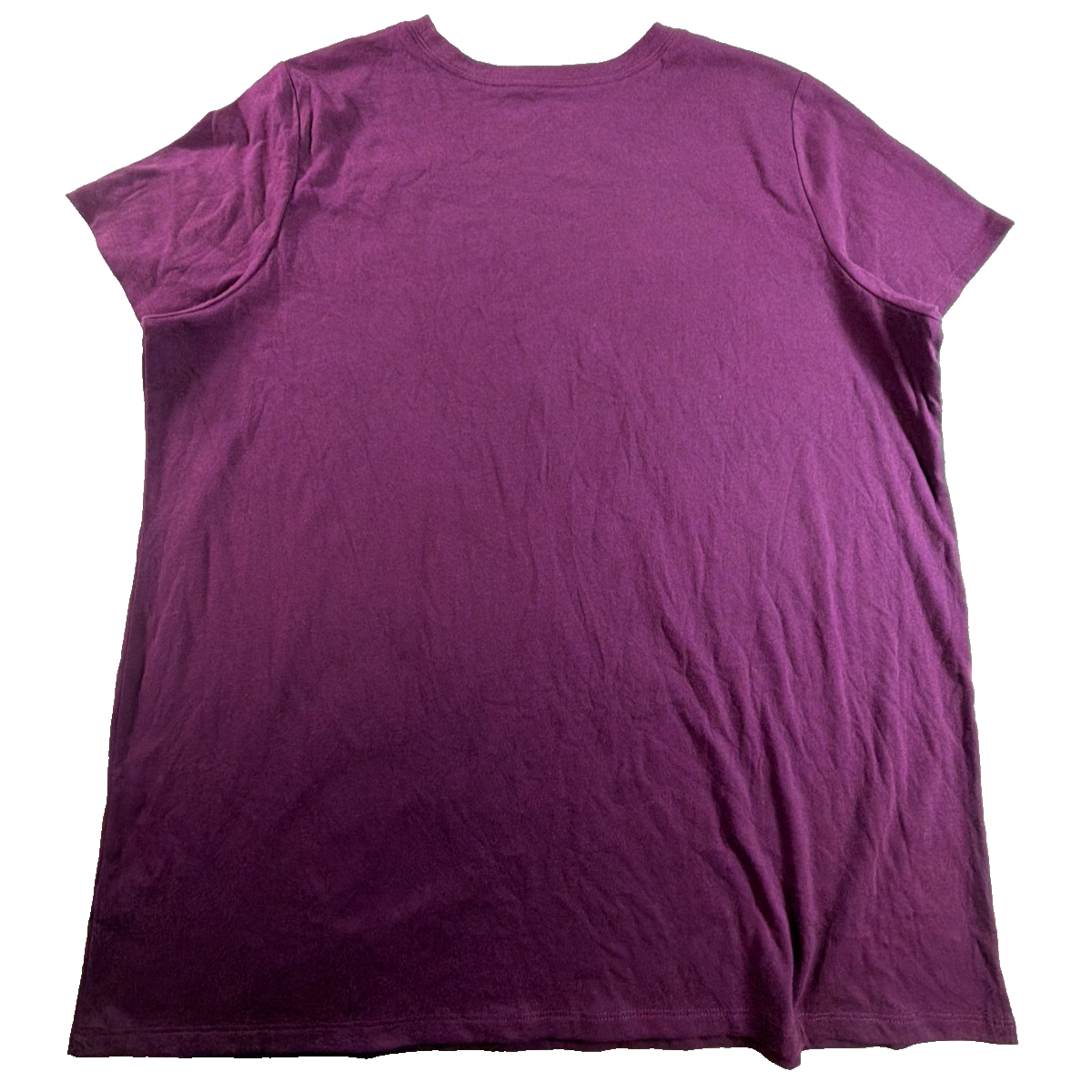 Scooby Doo Womens 1X Purple Mystery Gang Graphic Tee Shirt Velma Shaggy Daphne