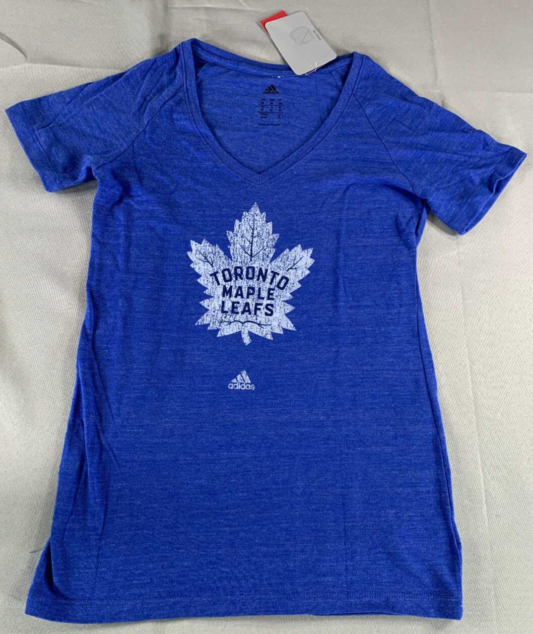 Toronto Maple Leafs Adidas T Shirt Size Small Green NHL Hockey St Pats Day 1216