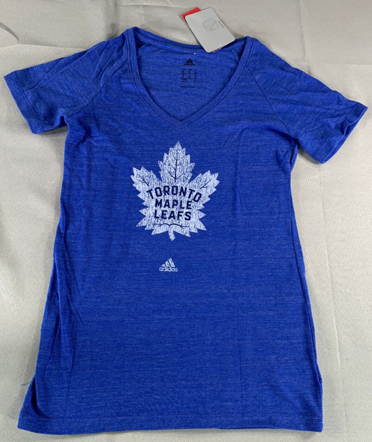Toronto Maple Leafs Adidas T Shirt Size Small Green NHL Hockey St Pats Day 1216