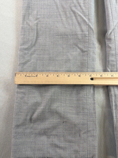 Banana Republic Martin Fit Dress Pants Womens 0 Petite Gray Trousers Career