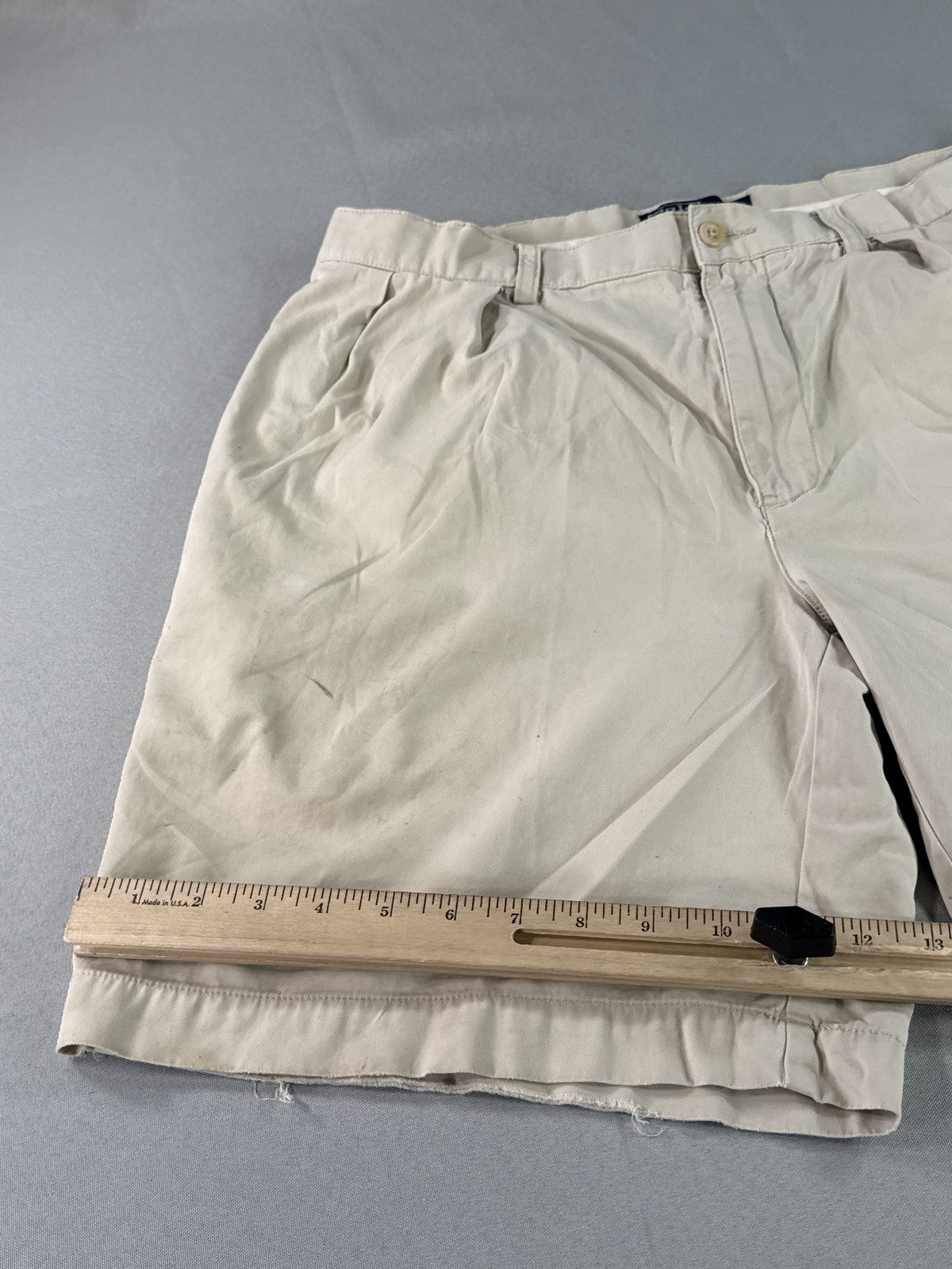 Polo W30 Ralph Lauren Khaki Shorts Unisex 100% Cotton Chino Relaxed Fit Macau