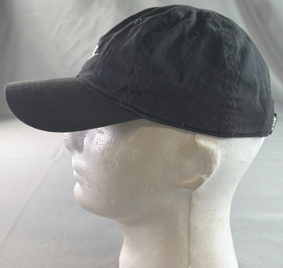 Nike Toddler Heritage 86 Futura Dad Hat Black Cotton Strapback Cap Boys Girls
