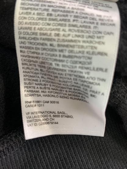 The North Face Hoodie Womens Large Black Purple Never Stop Exploring Graphic on