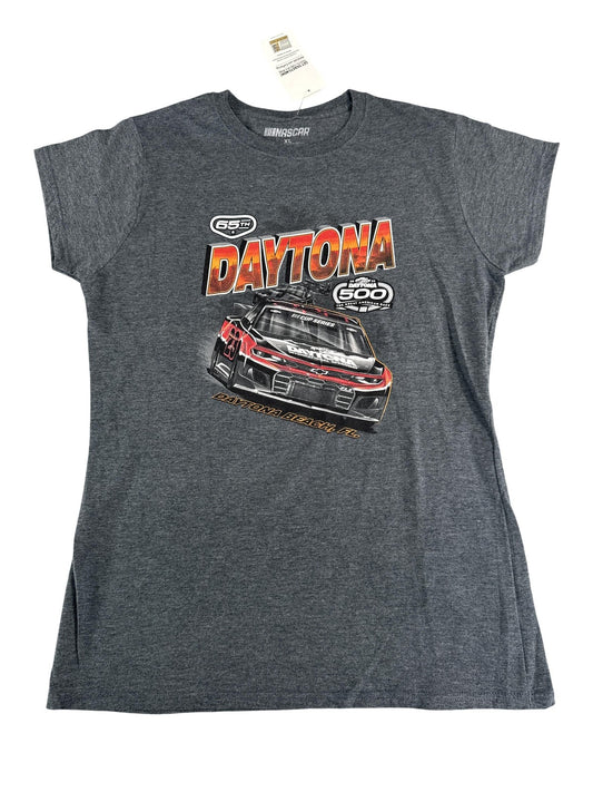 Daytona 500 Shirt Mens XL Gray NASCAR Cup Series Daytona Beach Racing Tee 2023