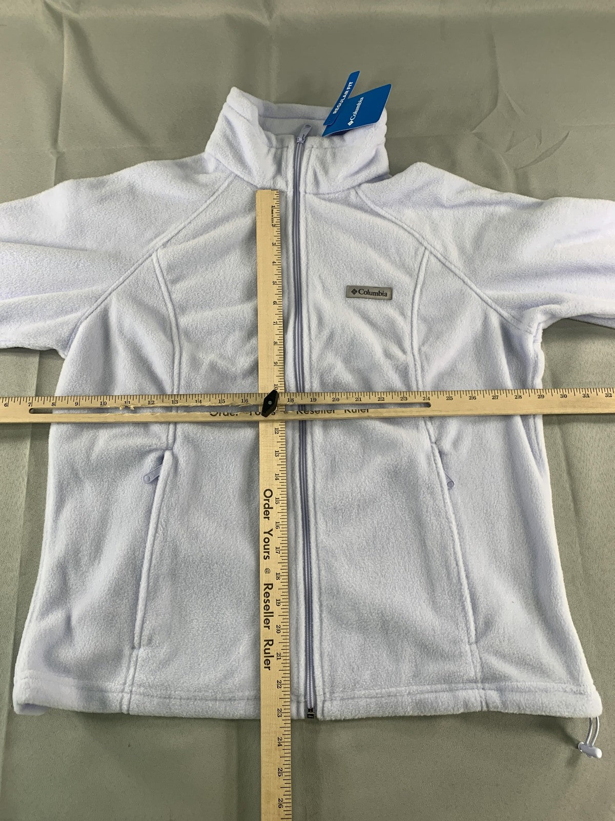 Columbia Jacket Womens XL Lavender Benton Springs Full Zip Fleece Regular Fit