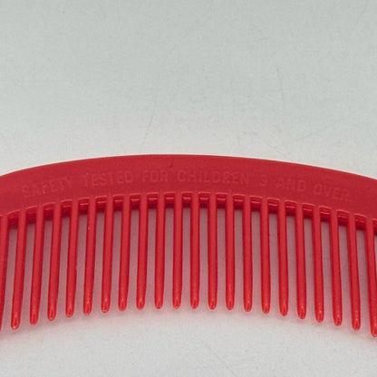 1980 McDonald’s Ronald McDonald Red Comb Happy Meal Toy USA Made Vintage VTG