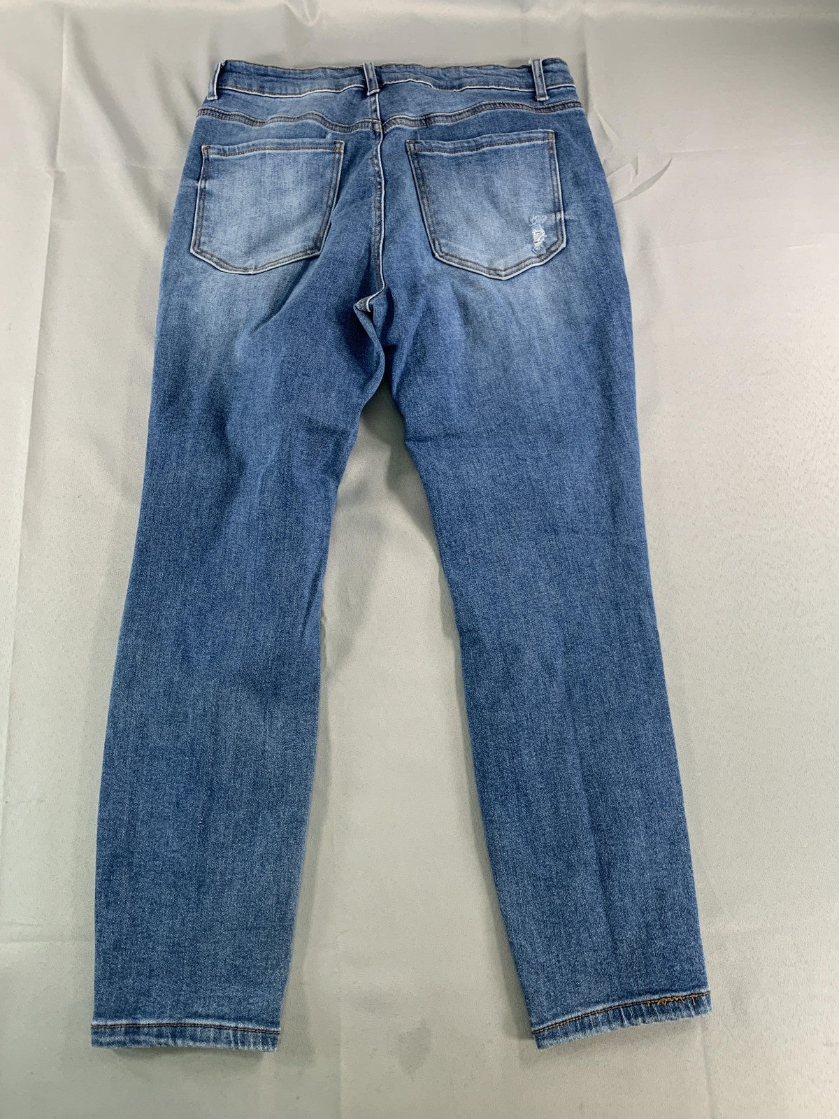 Wax Jean Collection Jeans Womens 9 Medium Distressed Ripped Denim Stretch Pants