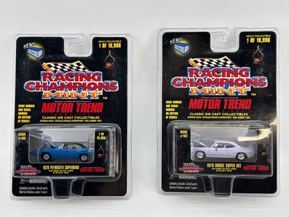 Racing Champions Mint Motor Dodge Super Bee Diecast Car 1:64 White Trend