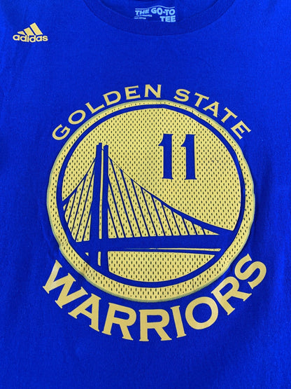 Golden State Warriors Shirt Mens Small NBA Basketball Klay Thompson 11 Adidas