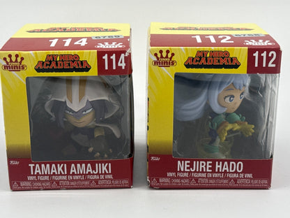 Funko Minis My Hero Academia Tamaki Amajiki Nejire Hado Vinyl Figure Lot Apparel