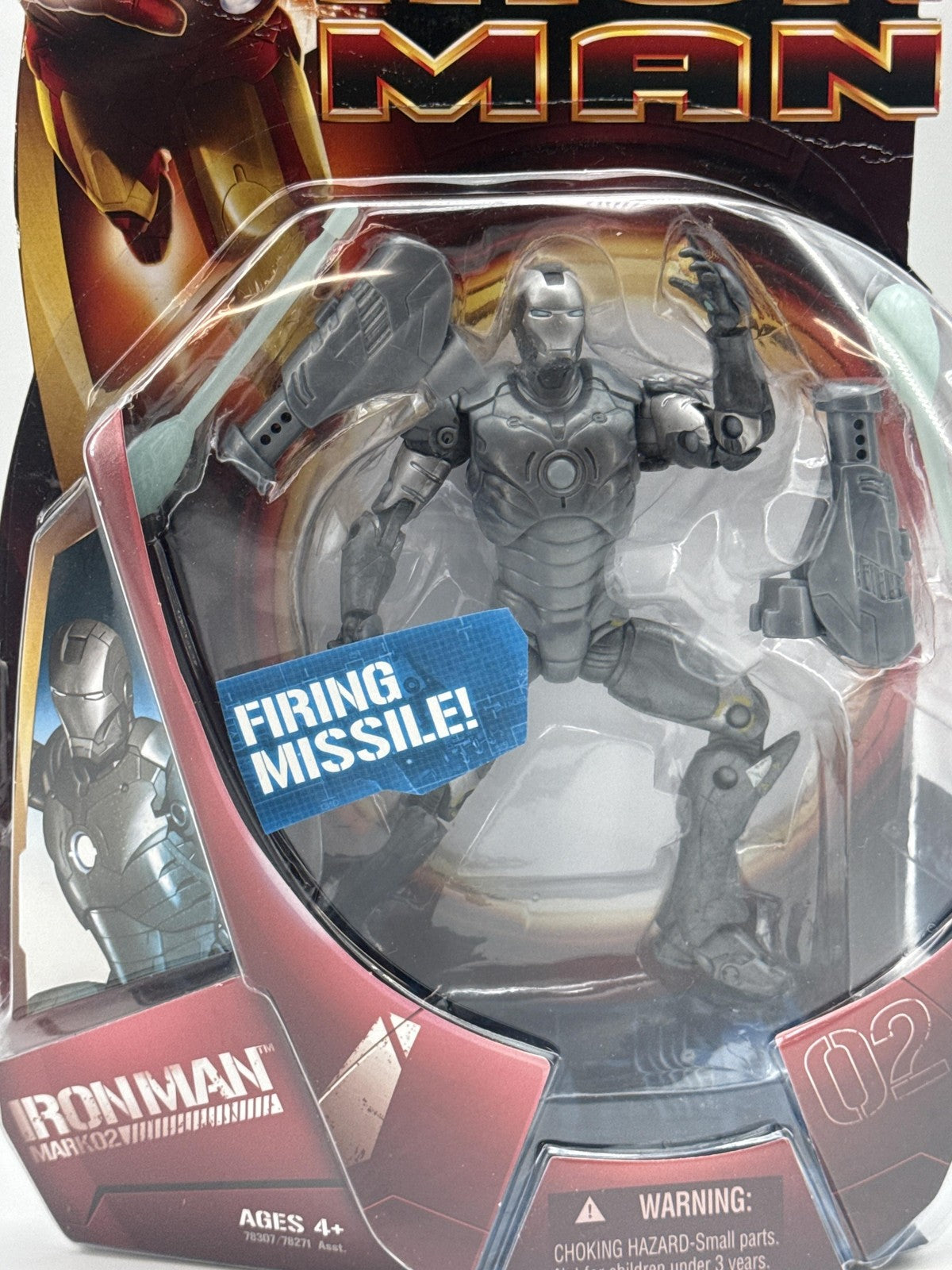 Marvel Iron Man Movie Mark 02 Titanium Man Action Figure 2 Figure Set Hasbro New