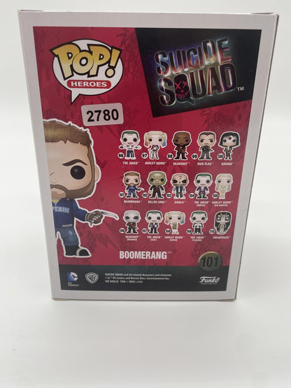 Funko Pop Heroes Suicide Squad Boomerang #101 Vinyl Figure Standard Blue DC