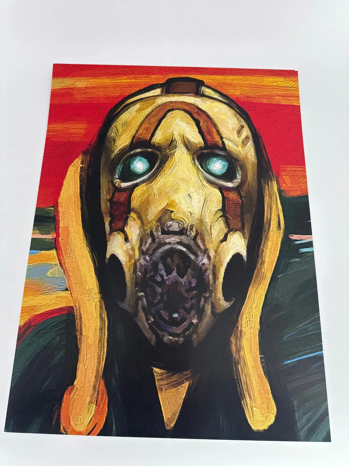 Borderlands Vault Mask Art Print Set x9 Video Game Promo Poster Bundle Unsigned