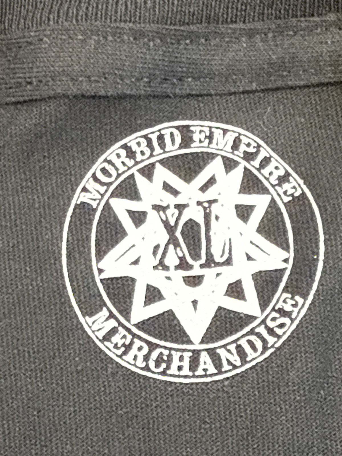 Morbid Empire Merchandise St Exorcist Horror Graphic Tee XL Black Cotton Regular