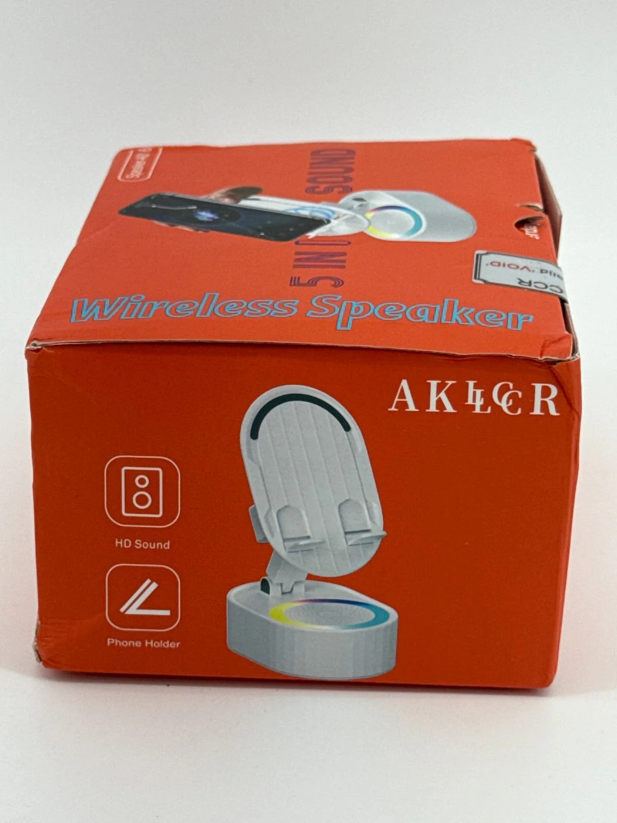 5 in 1 Bluetooth Speaker RGB Phone Stand Induction Wireless A016 Rechargeable xs
