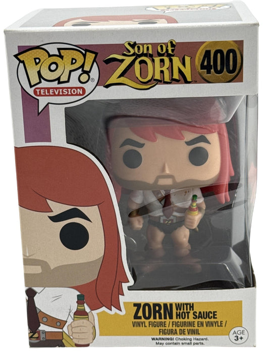 Funko Pop Television Son Of Zorn 400 Zorn With Hot Sauce Vinyl Figure Standard
