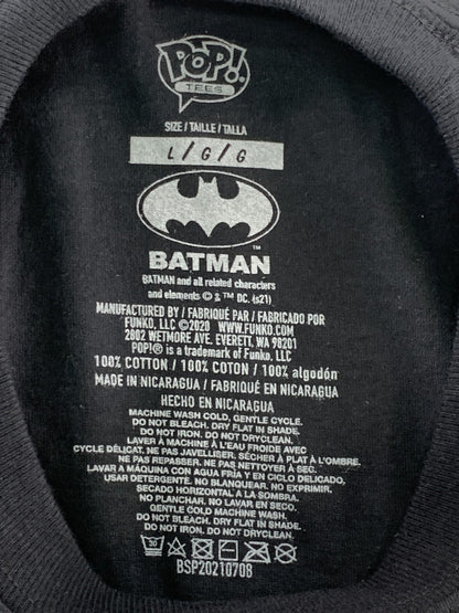 Funko Pop Tees Shirt Mens Large Black The Joker DC Comics Batman Graphic Tee 100