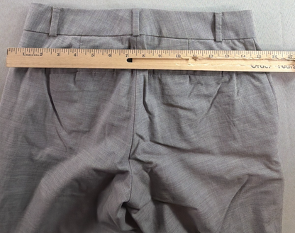 Banana Republic Martin Fit Dress Pants Womens 0 Petite Gray Trousers Career