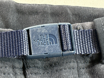 North Face Pants M Navy Cotton Blend Relaxed Fit Adjustable Belt Unisex Outdoor