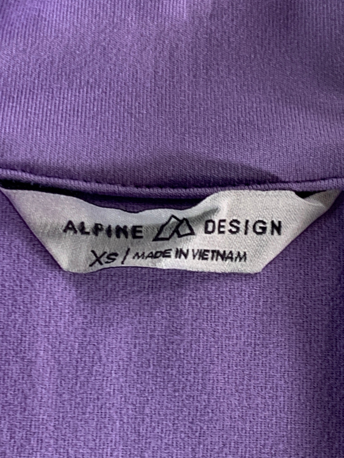 Alpine Design 1/4 Zip Pullover Lilac XS Women’s Long Sleeve UPF 50+ Hiking Top