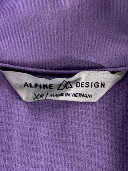 Alpine Design 1/4 Zip Pullover Lilac XS Women’s Long Sleeve UPF 50+ Hiking Top