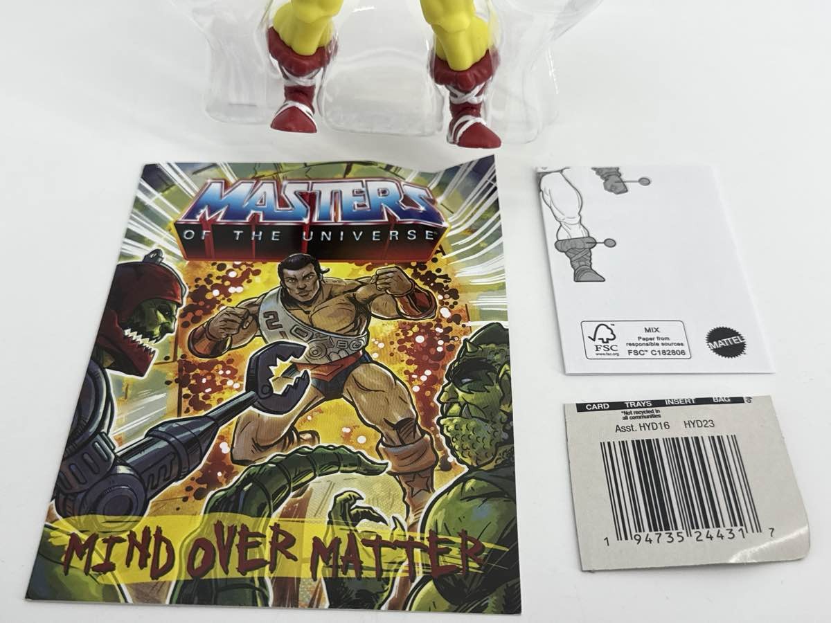 MOTU Origins Trap Jaw Action Figure Mind Over Matter Comic HYD23 Mattel Loose