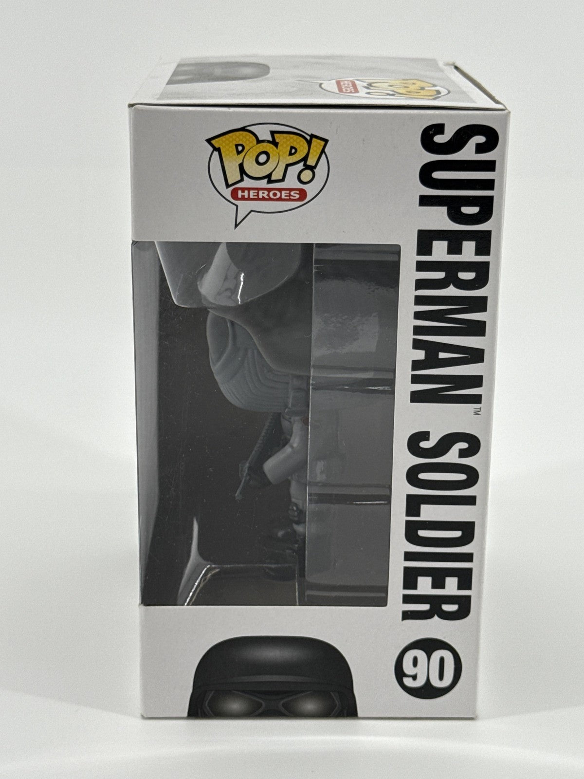 Funko Pop Superman Soldier #90 Batman V Superman Vinyl Figure Black Standard