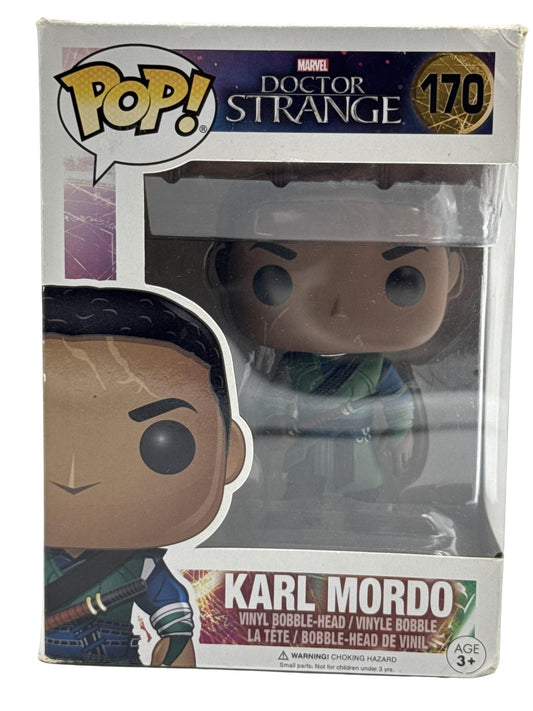 Funko Pop Marvel Doctor Strange Karl Mordo #170 Vinyl Bobblehead Green Figure