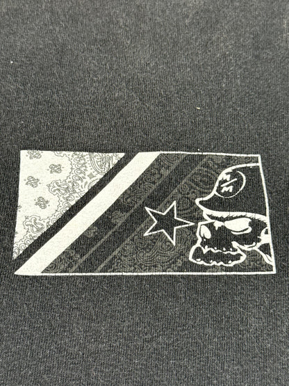 Metal Mulisha Skull Graphic Tee XXL Black 100% Cotton Regular Fit Short Y2K