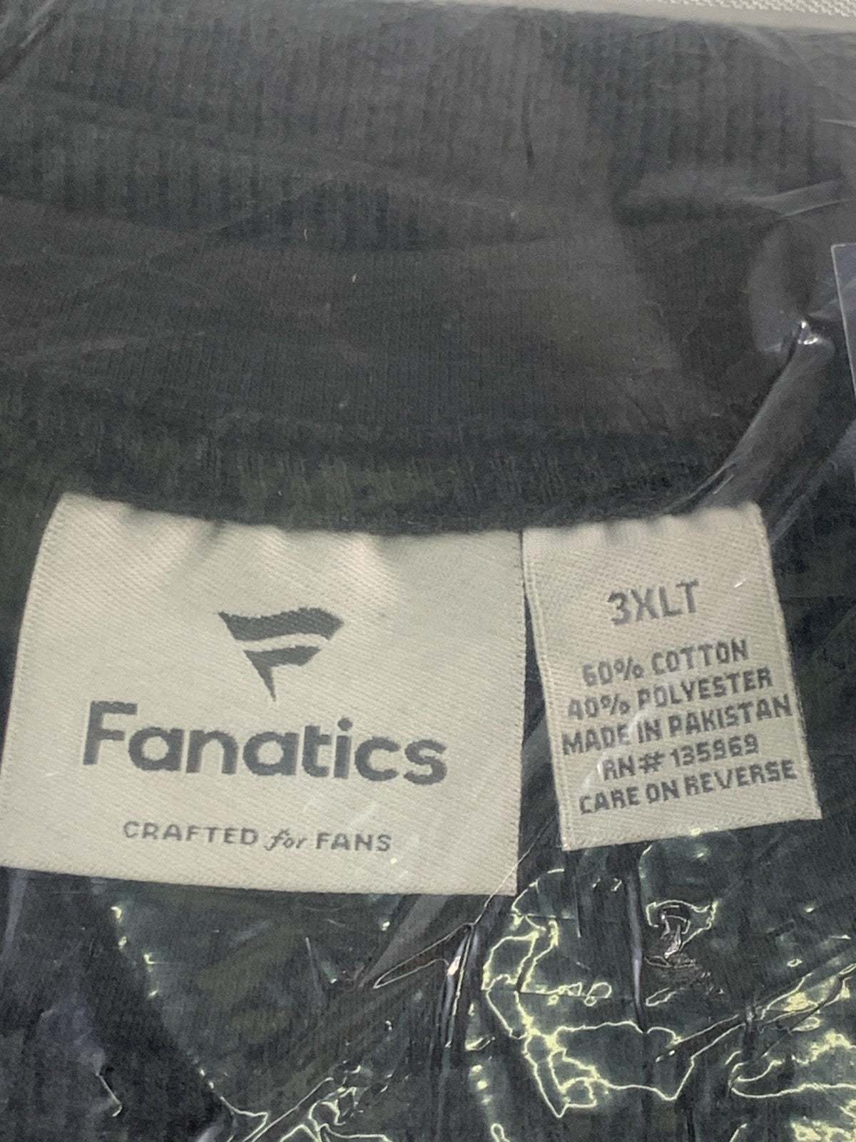 San Francisco 49ers Shirt Mens 3XLT Black NFL Football Long Sleeve Thermal code