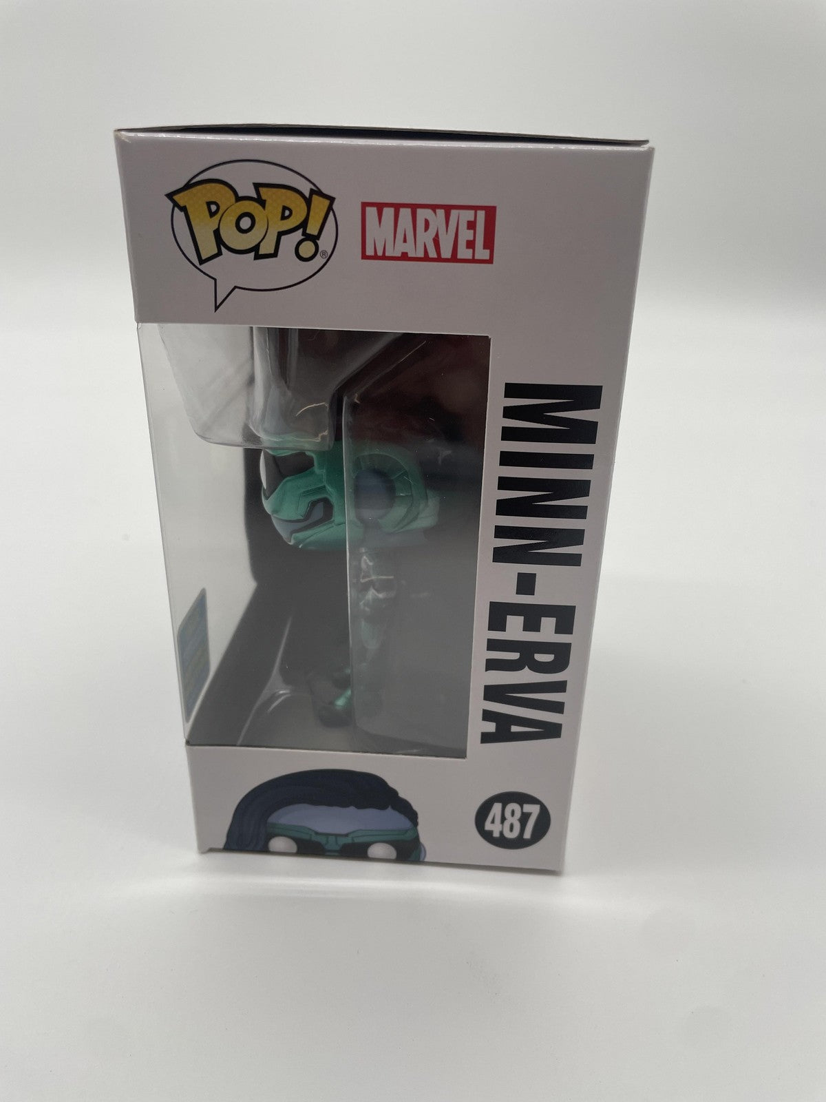 Funko Pop Captain Marvel Minn-Erva 487 2019 Summer Convention Vinyl Figure Blue