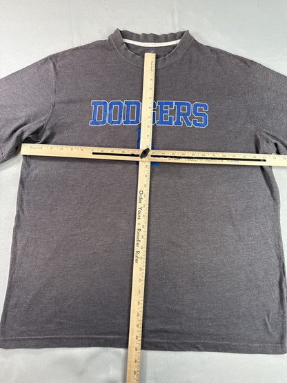 Unbranded Los Angeles Dodgers Graphic Tee XL Short Sleeve Crewneck Gray cotton