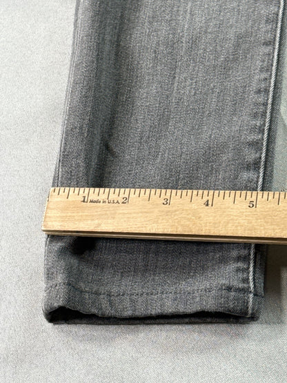 DL1961 Margaux Instasculpt Ankle Skinny Gray Stretch Jeans Women 28 Crop